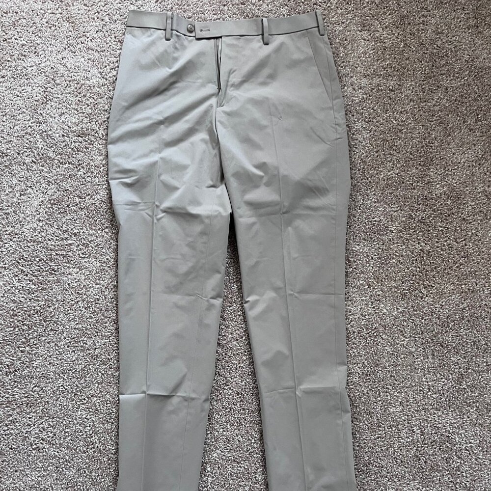 USED Uniqlo AirSense Pants (Cotton-Like) - Beige 31x34